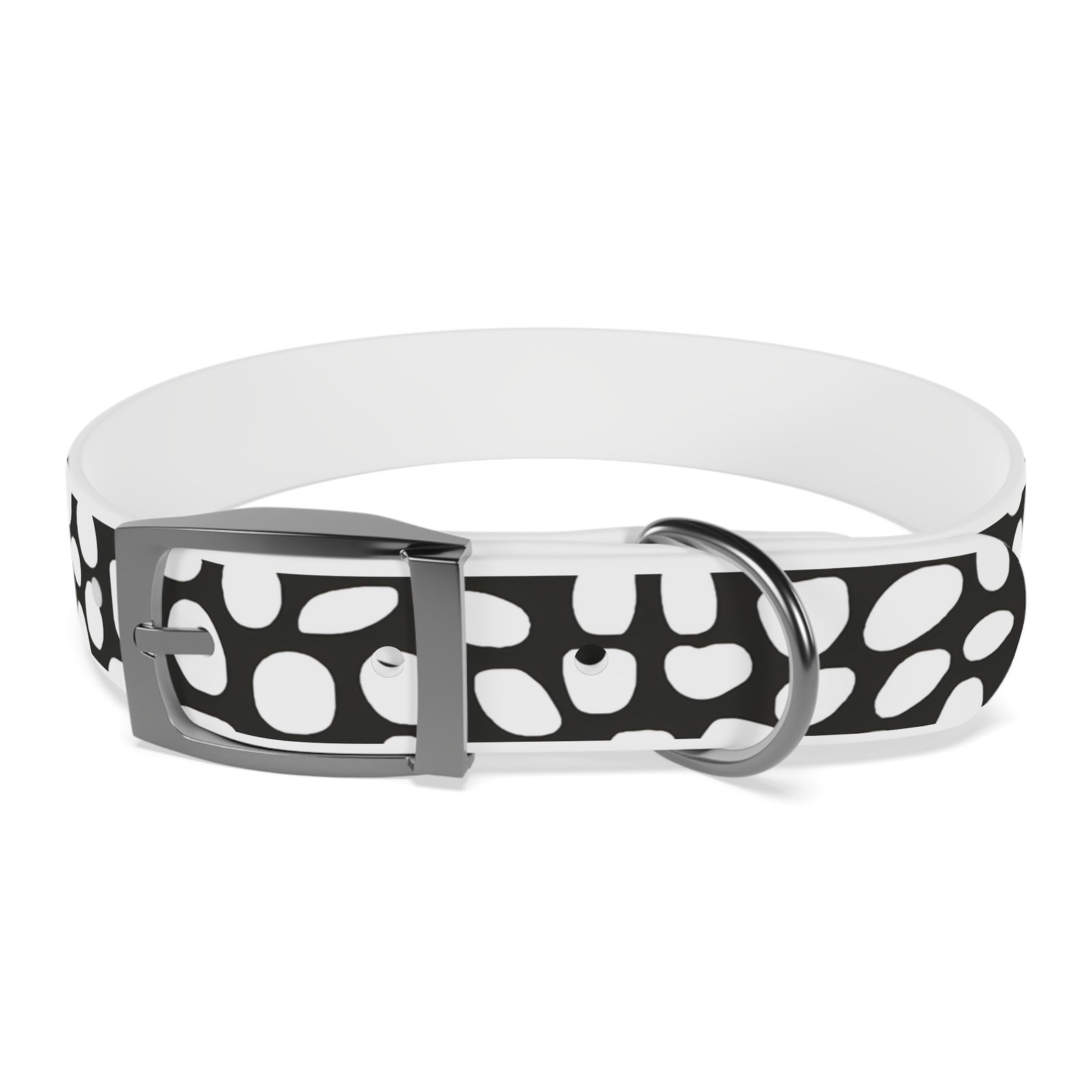 Stylish Dog Collar, Trendy Pet Accessory, Dog Lover Gift, Custom Pet Gear, Black & White Design - Image 6