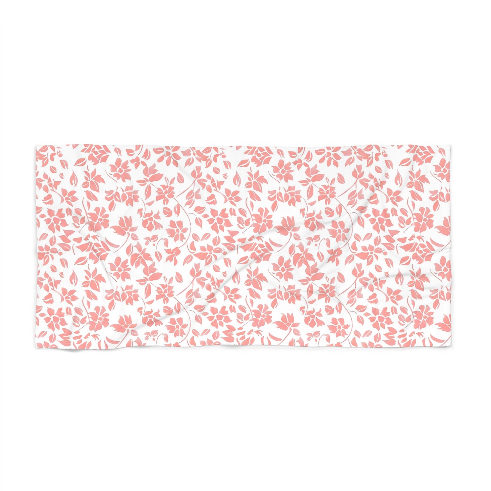 Chic Floral Beach Towel - Perfect for Summer Days, Poolside Relaxation, Beach Trips, Gift for Beach Lovers, Vacation Essential - Image 2