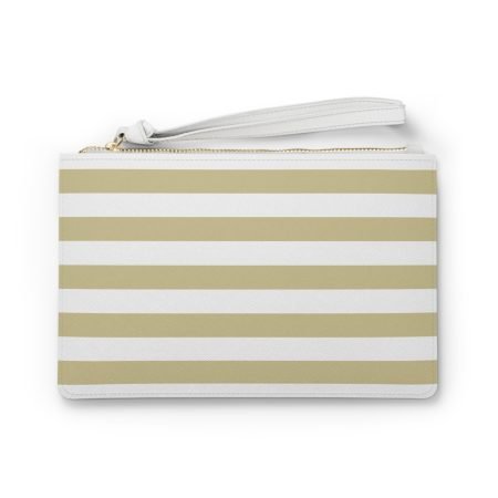Classic Striped Clutch Bag - Chic Accessory for Weddings, Parties, or Everyday Use, Makeup Pouch, Handbag, Travel Organizer