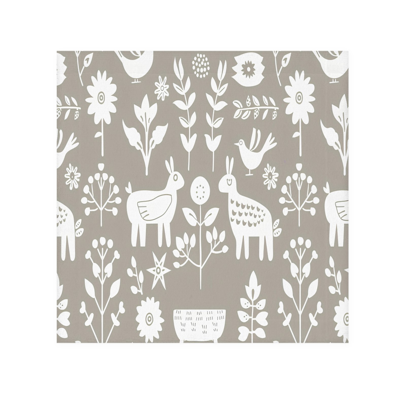 Whimsical Floral Face Towel | Eco-Friendly Microfiber Washcloth for Spa, Bath, Kitchen, or Gift - Image 3