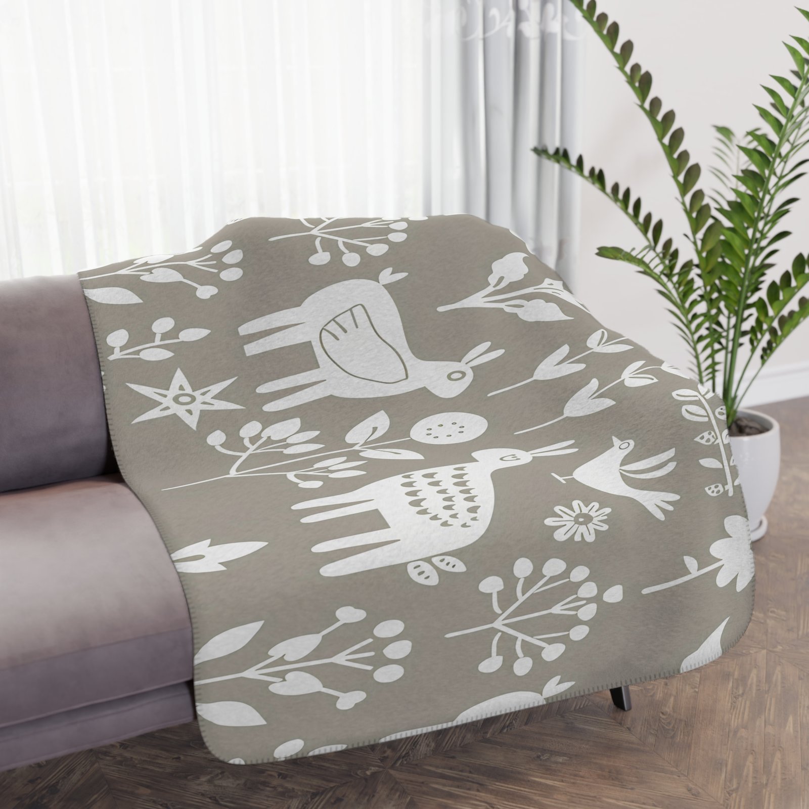 Tan Sherpa Blanket - Image 2