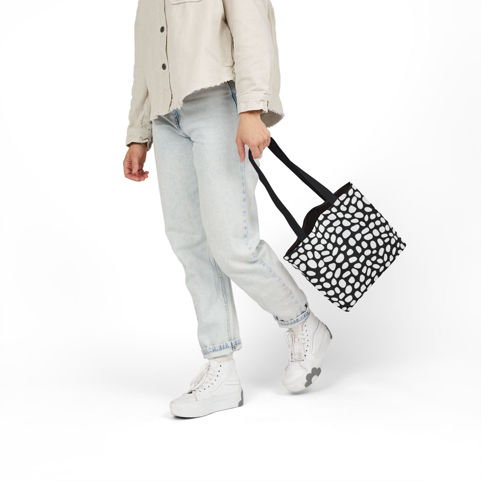 Canvas Tote Bag, 5-Color Straps - Image 2