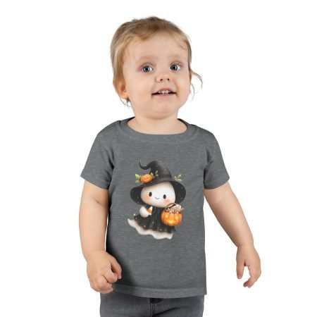 Adorable Toddler Halloween Witch T-Shirt, Cute Kids Tee, Halloween Costume, Toddler Shirt, Spooky Season Outfit, Gift for Kids