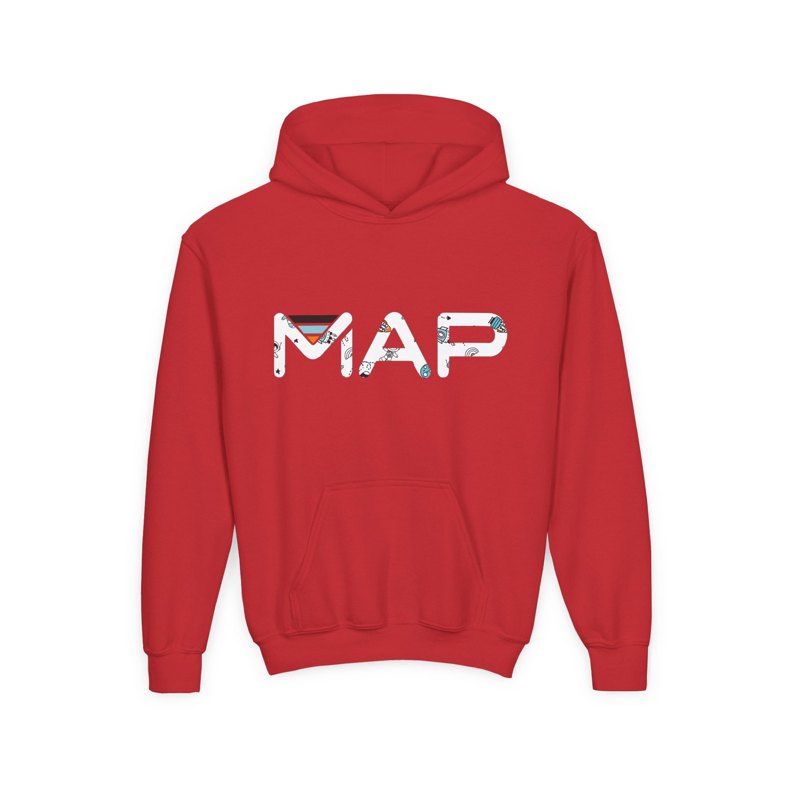 Cozy Adventure Youth Hooded Sweatshirt - Perfect for Casual Outings, Gifts for Kids, Outdoor Fun, Birthdays, School Events - Image 7
