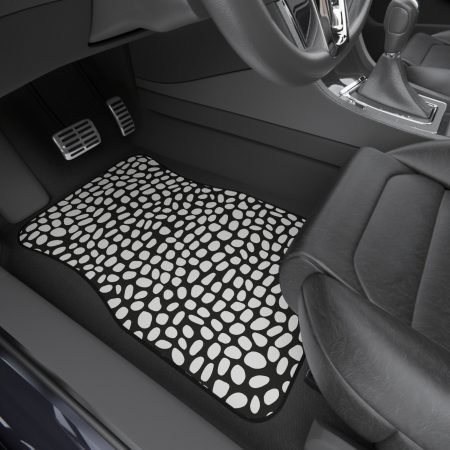 Stylish Car Mats Set of 4 - Modern Animal Print, Auto Accessories, Home Decor, Gift Idea, Road Trip Essentials