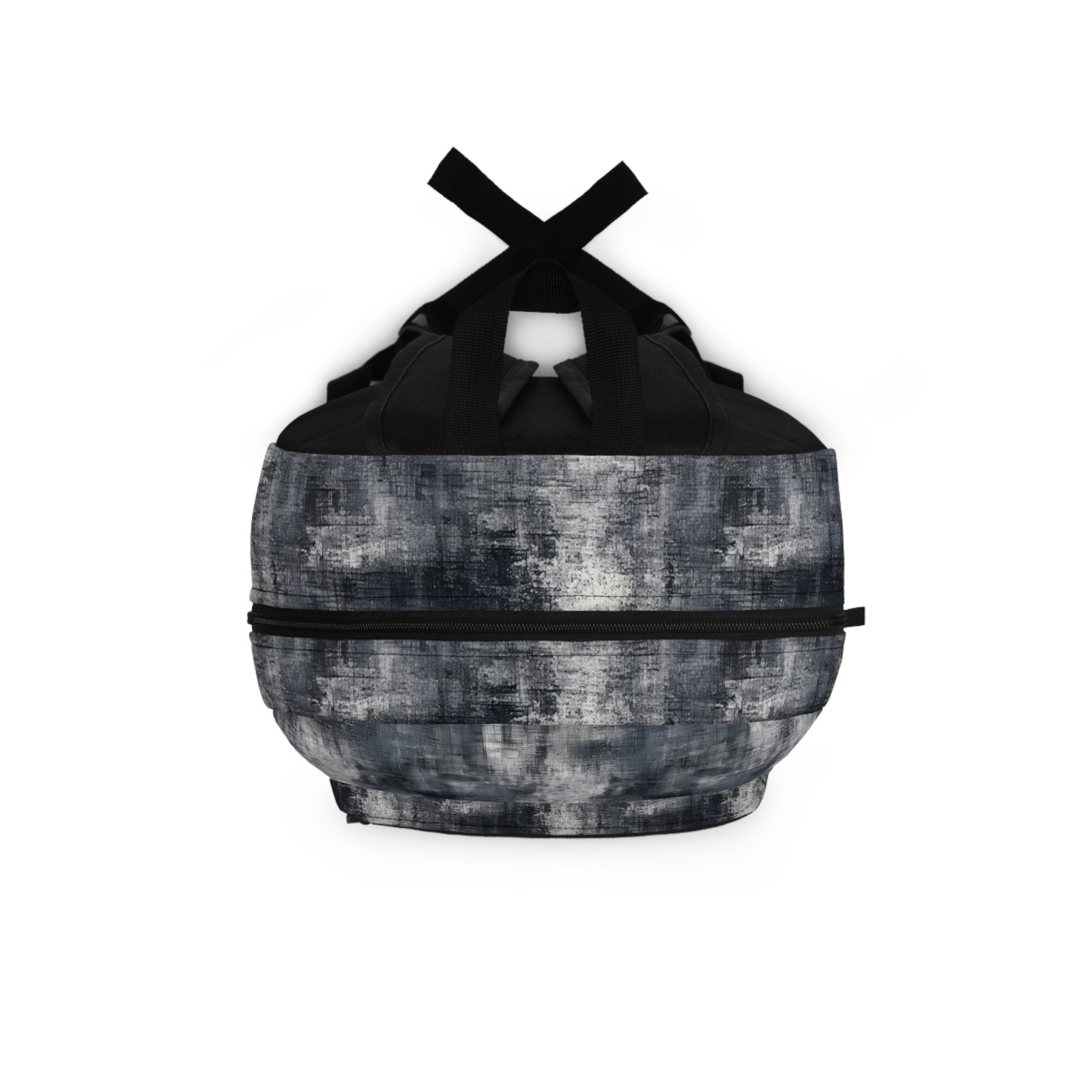 Stylish Grey Tie-Dye Backpack, Trendy School Bag, Travel Backpack, Fashion Backpack, Gift for Students - Image 4