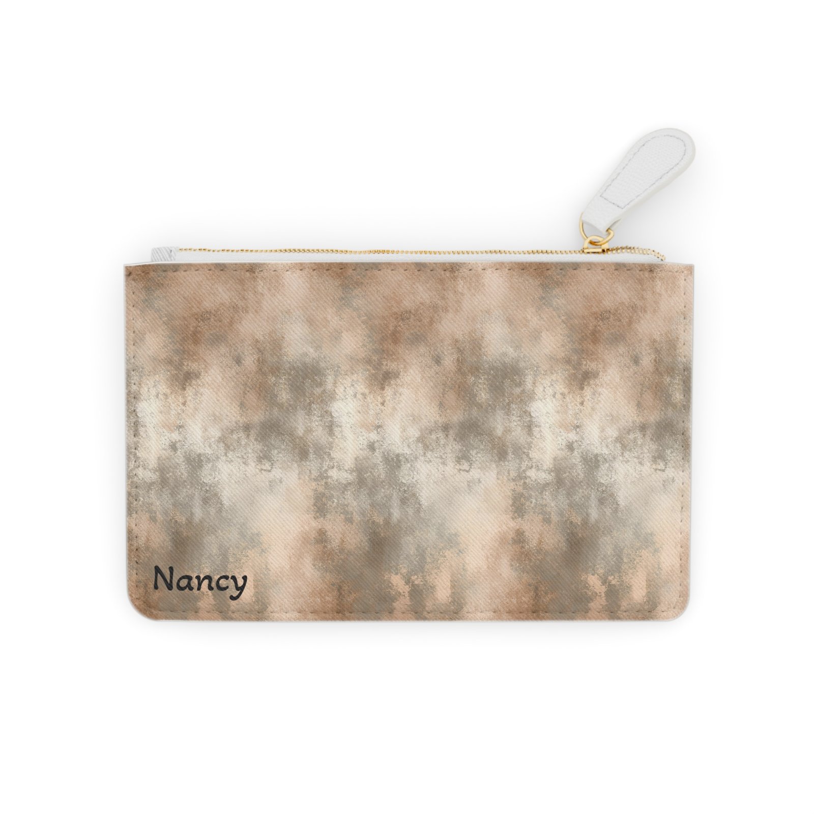 Chic Neutral Mini Clutch Bag, Fashion Accessory, Travel Organizer, Evening Purse, Gift for Her, Stylish Makeup Bag - Image 7