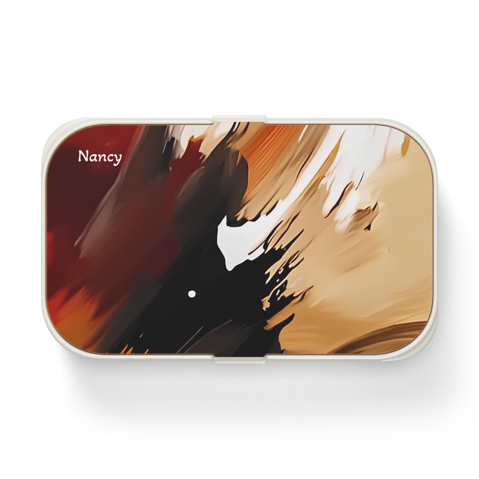 Artistic Bento Lunch Box, Stylish Meal Prep Container, Eco-Friendly Lunch Storage, Ideal for School, Work, Picnics, Gift for Foodies - Image 7