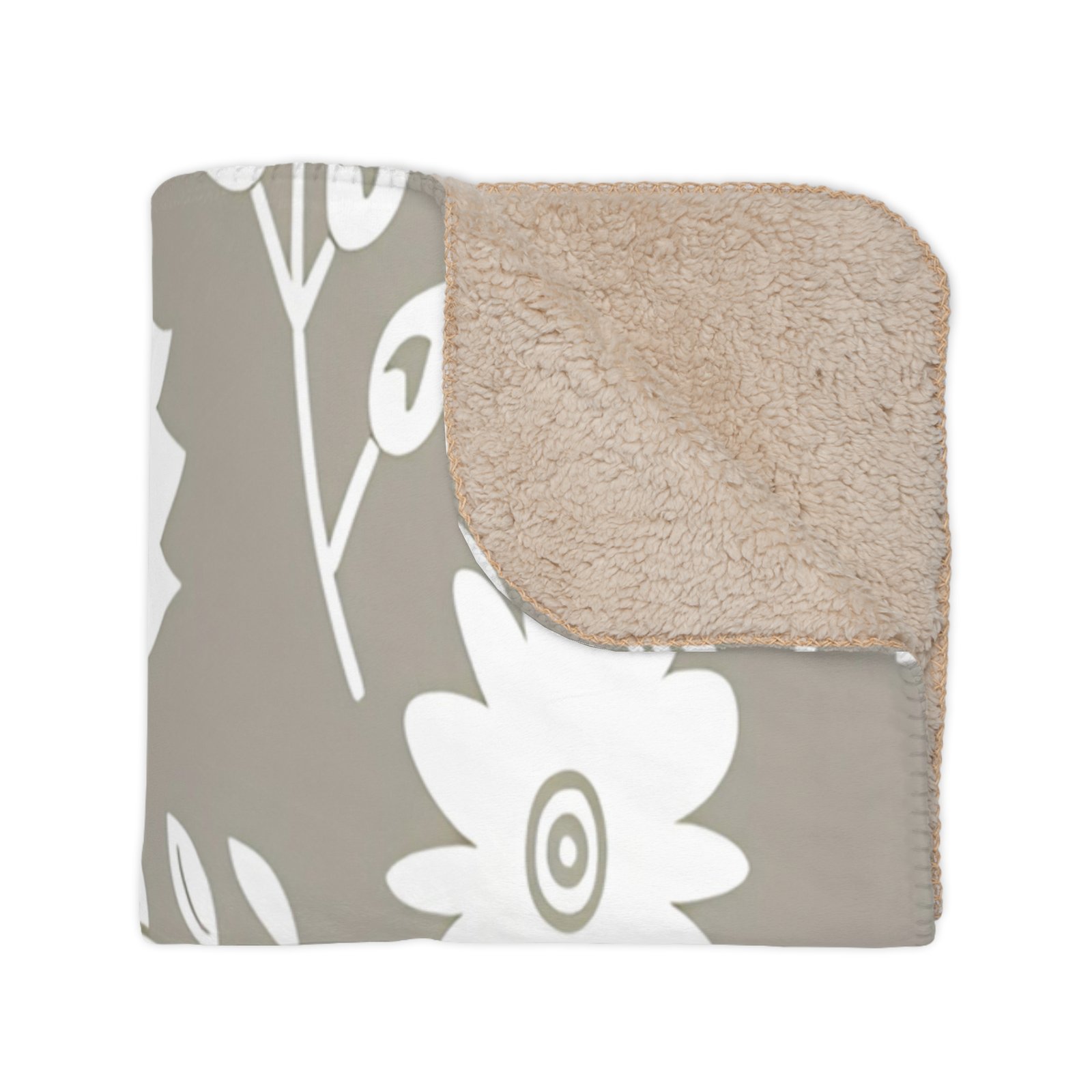 Tan Sherpa Blanket - Image 8