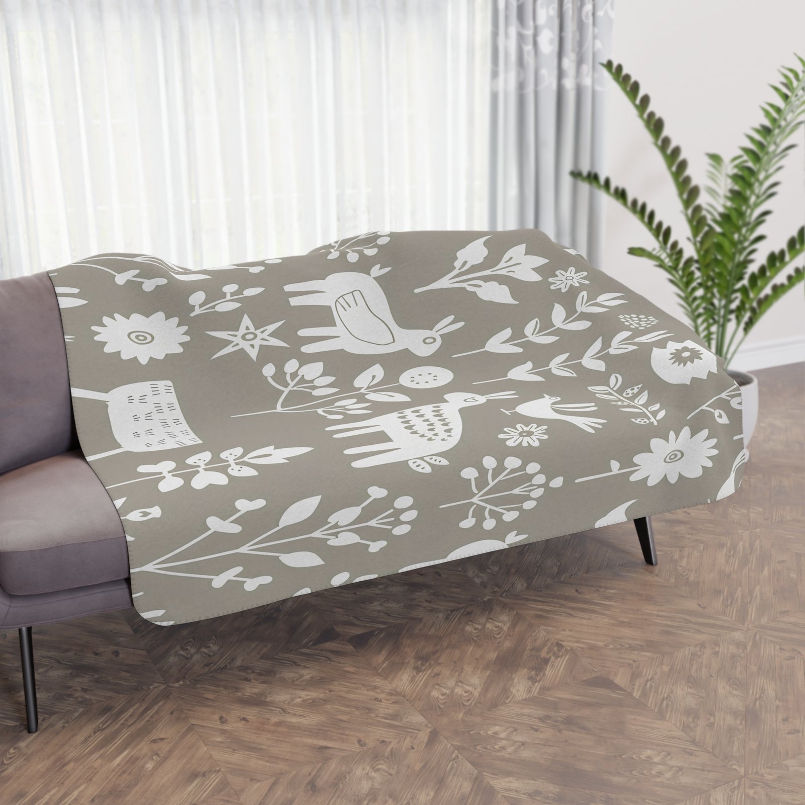 Tan Sherpa Blanket - Image 7