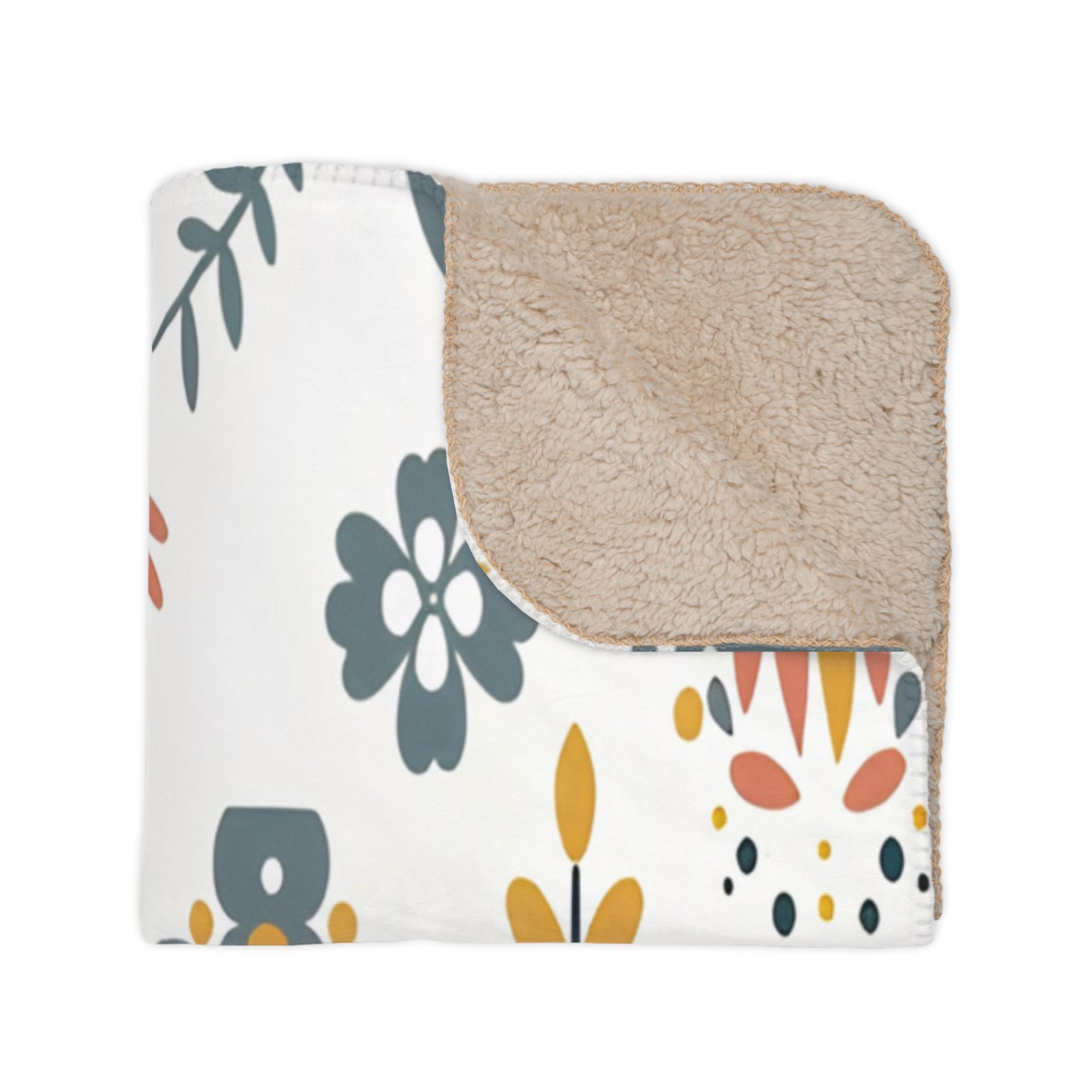 Tan Sherpa Blanket - Image 8