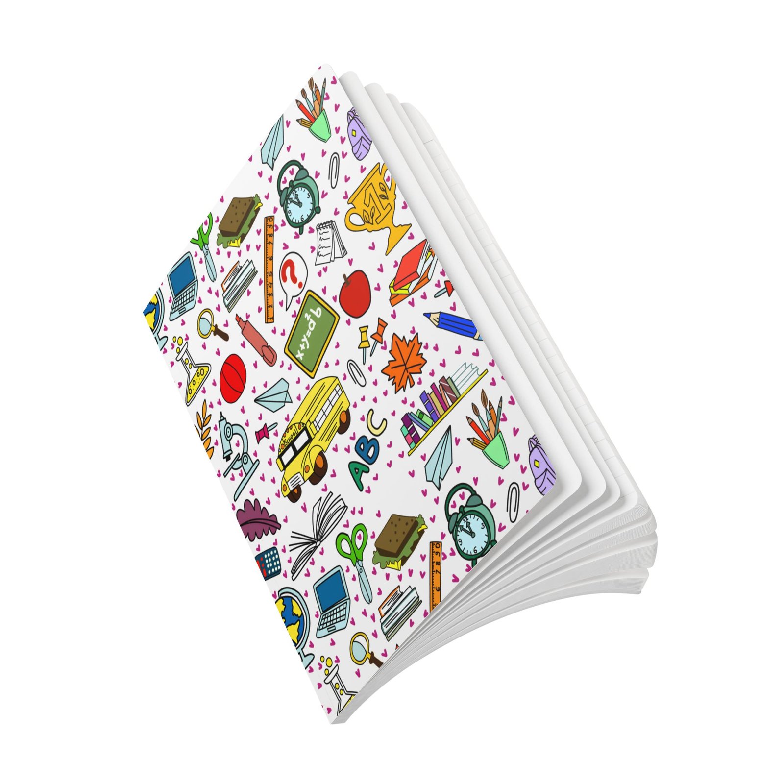 Colorful Kids' Journal for School & Creativity - Softcover Notebook, Writing Diary, Gift for Students, Motivational Notepad - Image 2