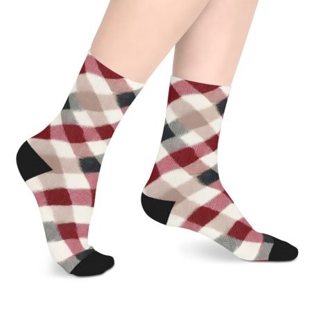 Cozy Mid-Length Socks, Casual Socks, Gift for Him/Her, Fall & Winter Essentials, Perfect for Holidays & Lounging