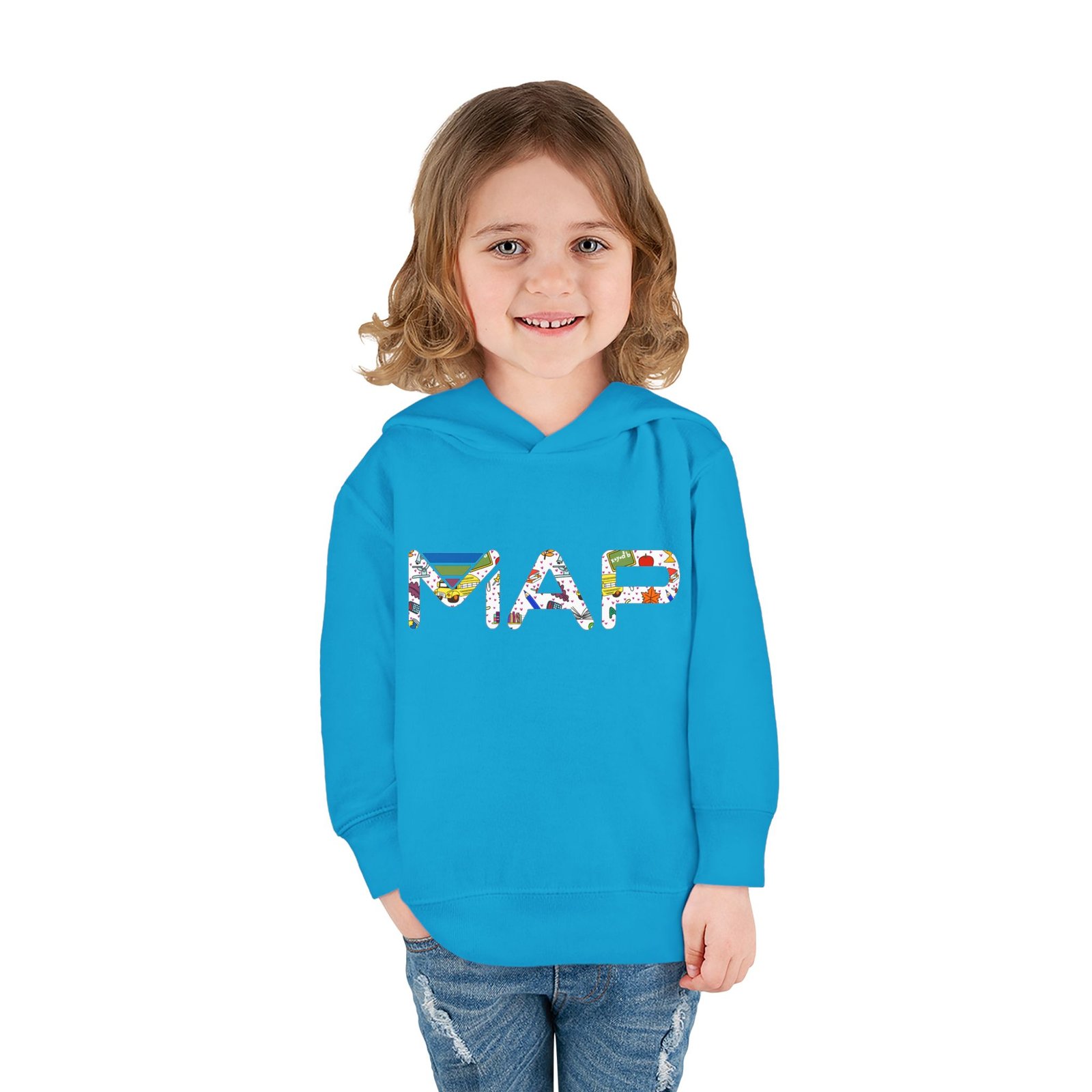 Mad Toddler Hoodie, Cozy Kids Pullover, Fleece Jacket for Playful Days, Gift for Birthdays, Cute Toddler Outfit, Everyday Wear - Image 3