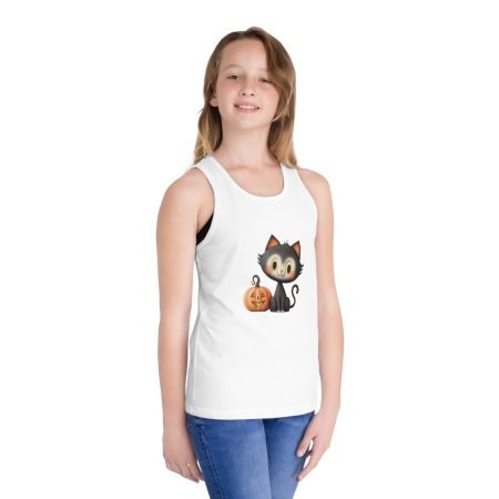 Halloween Cat Tank Top for Kids, Cute Halloween Apparel, Trick or Treat Top, Kids Jersey Tank, Halloween Costume Top, Toddler [...]