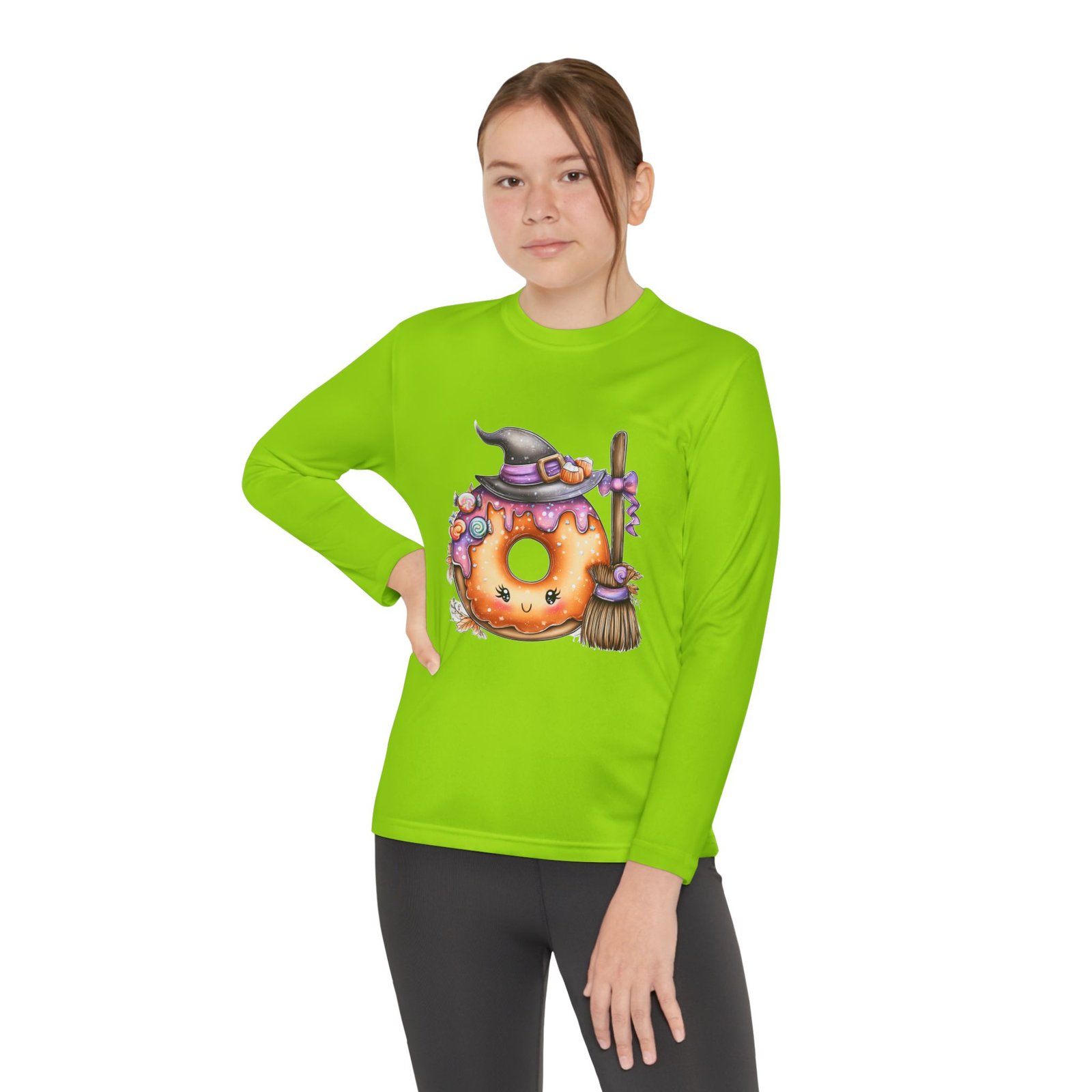 Youth Long Sleeve Competitor Tee - Image 6