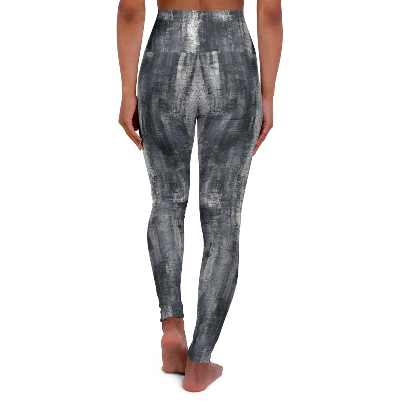 High Waisted Yoga Leggings (AOP) - Image 2