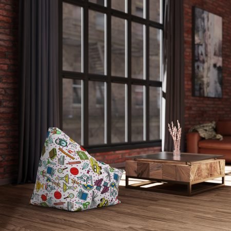 Vibrant Kids' Bean Bag Chair Cover - Fun Decor for Playrooms, Dorms, and Cozy Nooks, Perfect for Gifts, Birthday Parties, Home Decor, [...]