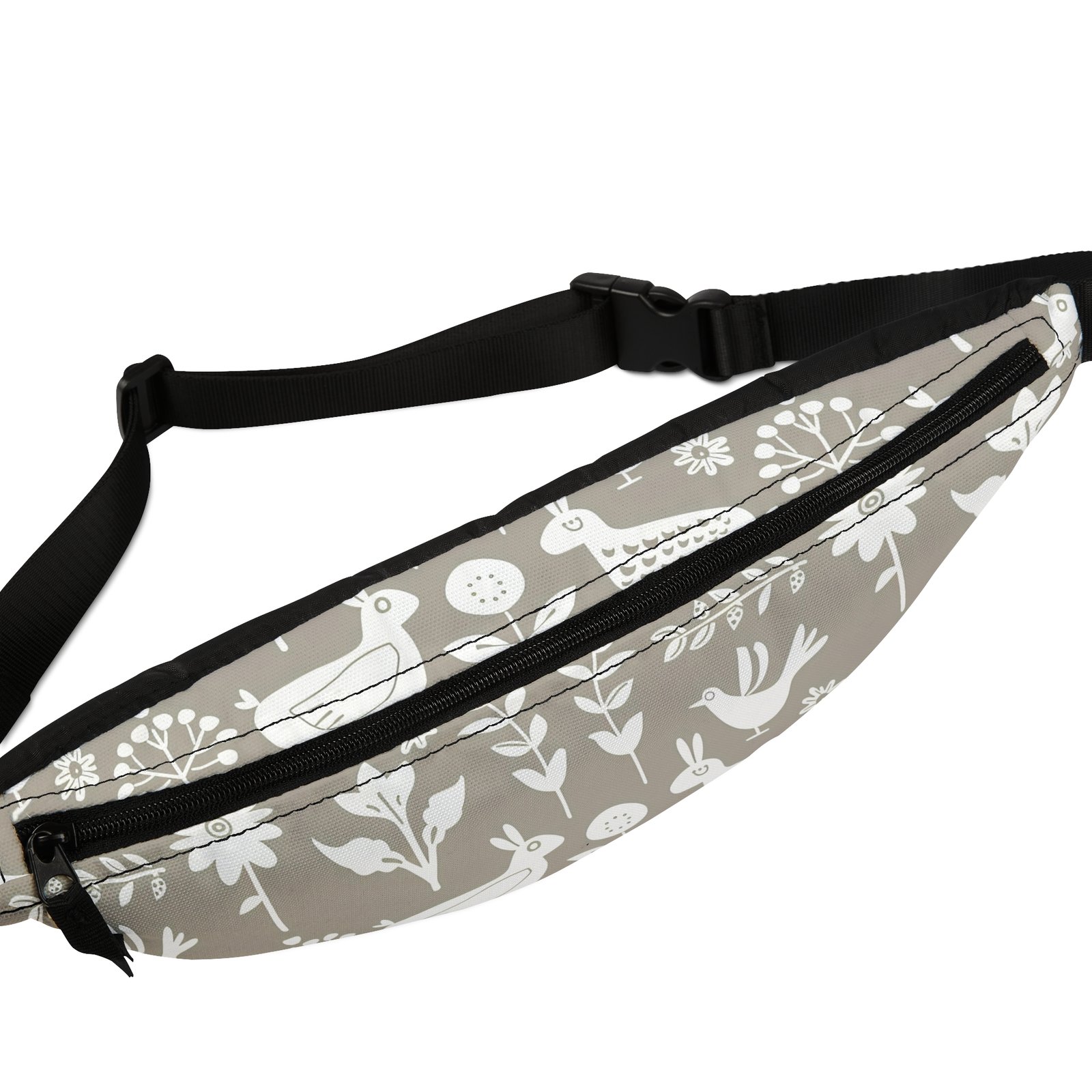 Chic Wildlife Fanny Pack | Stylish Floral Belt Bag for Festivals, Hiking, Travel, Outdoor Adventures, Gifts - Image 3