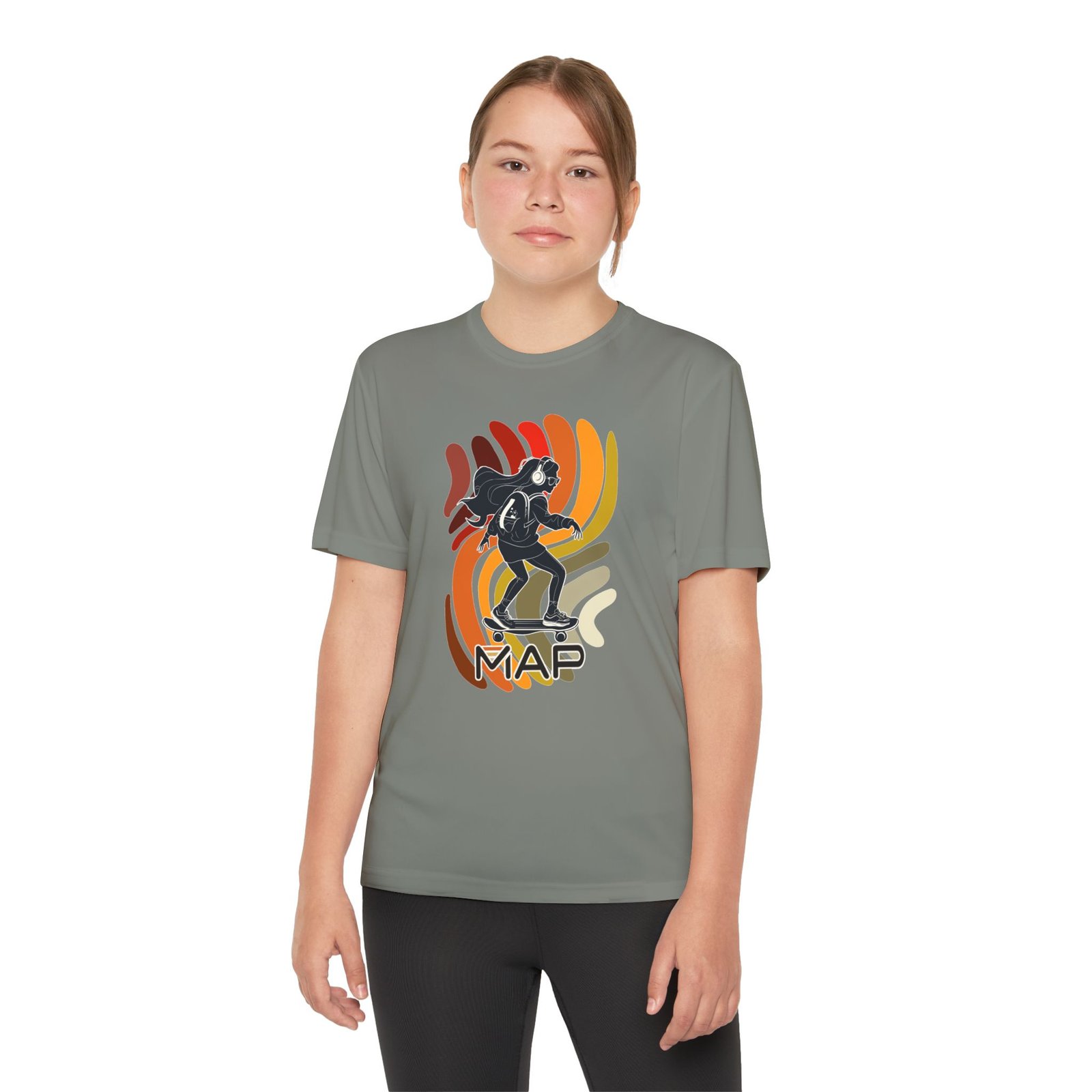 Youth Adventure Tee - Perfect for Active Kids, Sportswear, Birthday Gift, Summer Fun, Skateboarding Shirt - Image 10