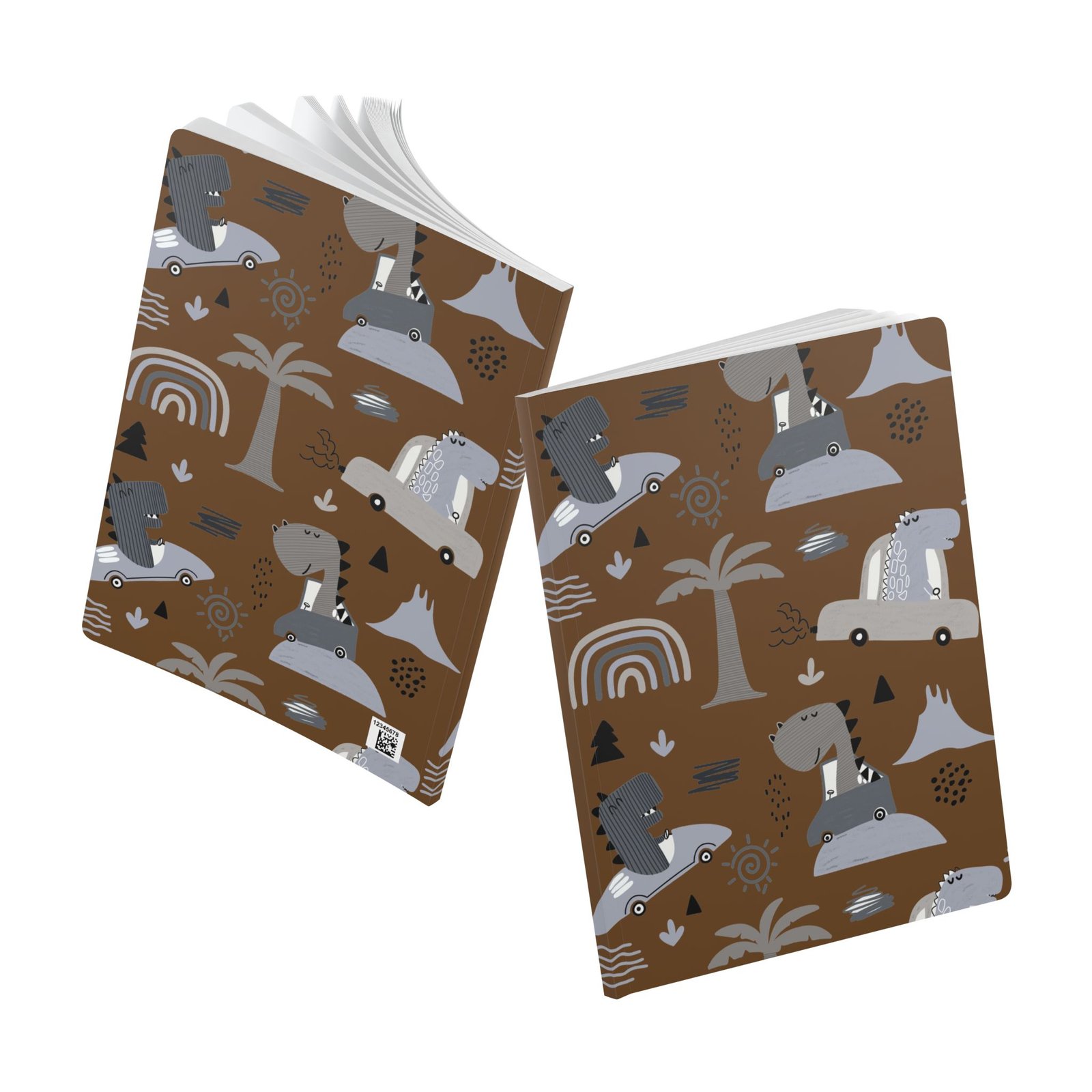 Dinosaur Adventure Softcover Journal | Kids' Journal | Cute Notebook | School Supplies | Fun Writing Journal - Image 3