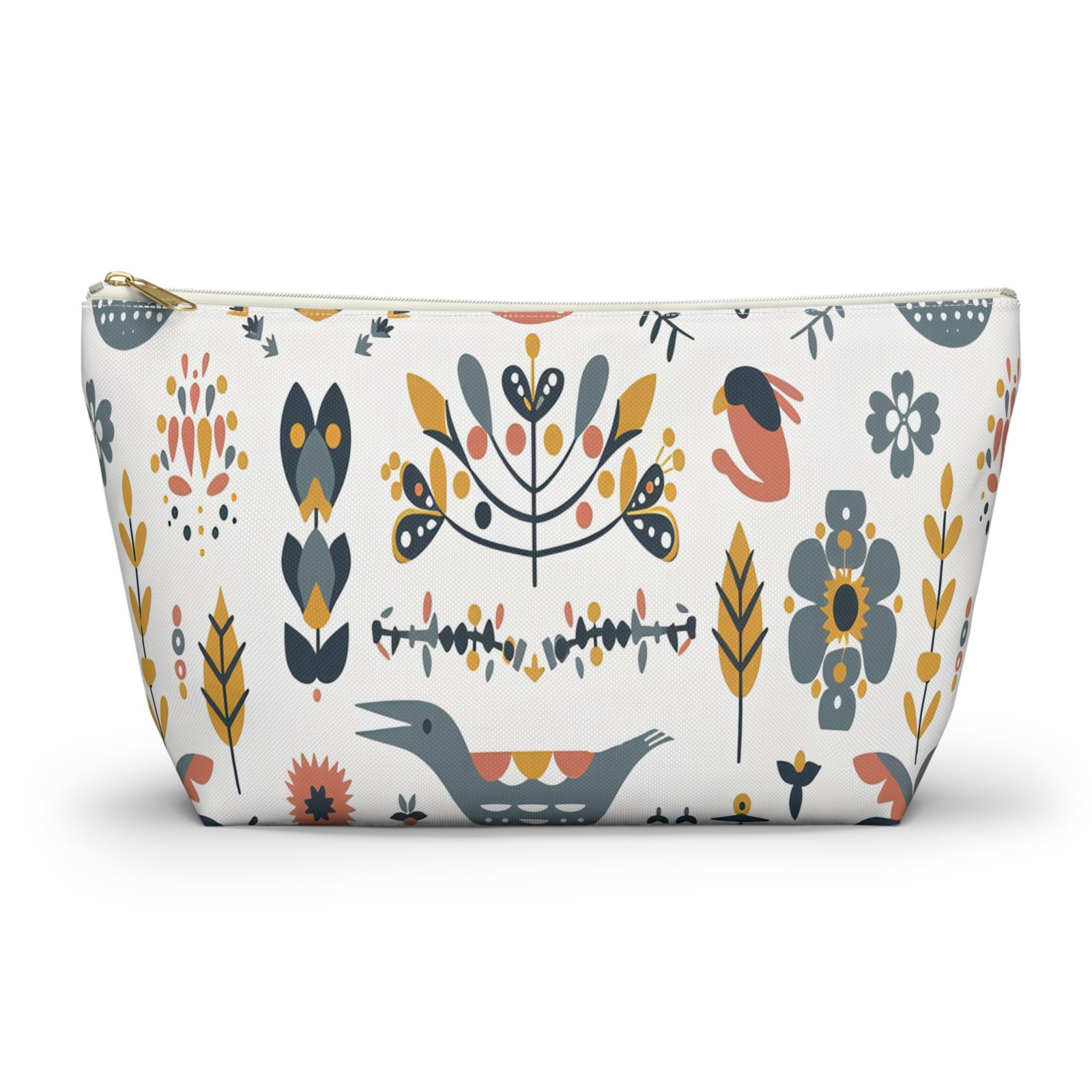 Charming Floral Accessory Pouch, Makeup Bag, Travel Organizer, Gift for Her, Cute Storage Solution - Image 6