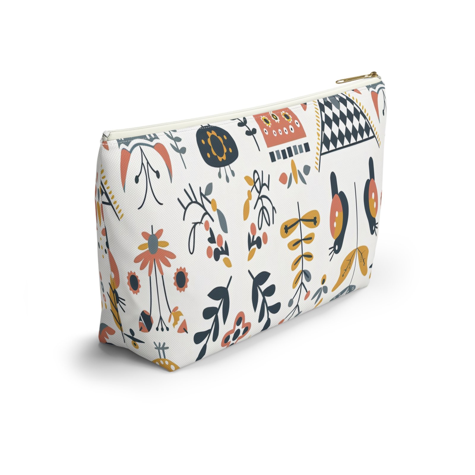 Charming Floral Accessory Pouch, Makeup Bag, Travel Organizer, Gift for Her, Cute Storage Solution - Image 9