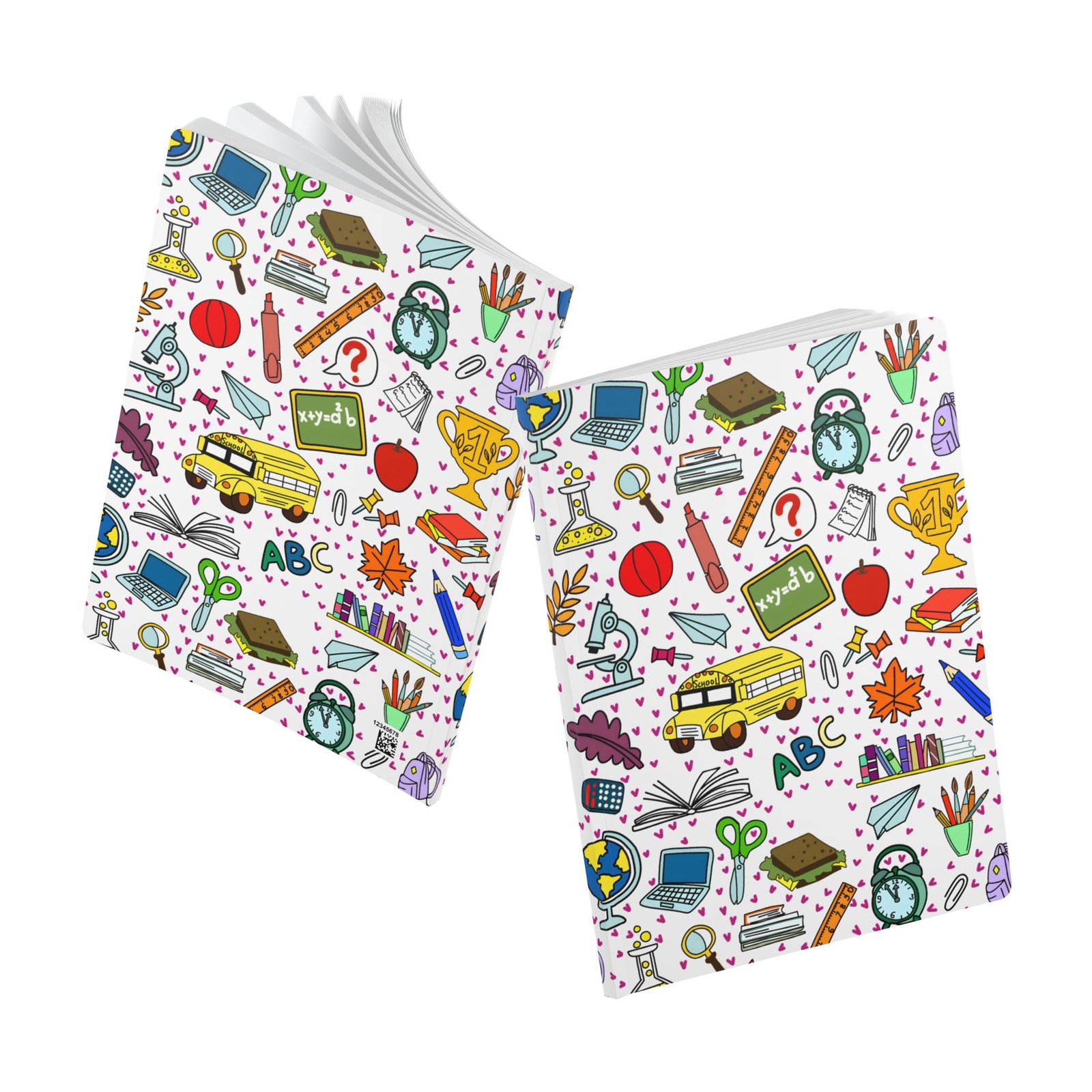 Colorful Kids' Journal for School & Creativity - Softcover Notebook, Writing Diary, Gift for Students, Motivational Notepad - Image 3