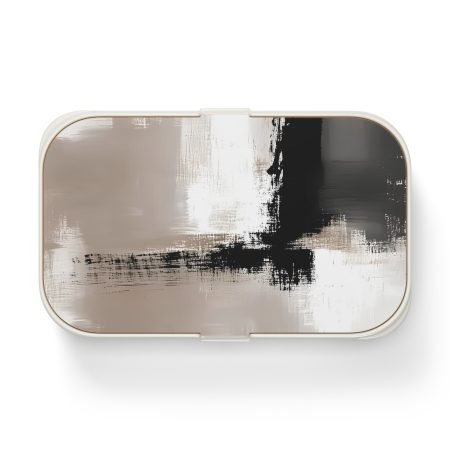 Sleek Modern Bento Lunch Box, Stylish Meal Prep Container, Portable Food Storage, Eco-Friendly Lunch Solution, Perfect for Work or School