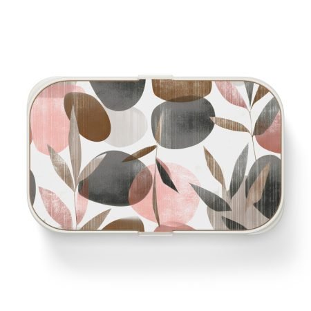 Stylish Bento Lunch Box, Cute Lunch Container for Kids, Eco-Friendly Meal Prep Box, Floral Design Lunchbox, Perfect for School and Work