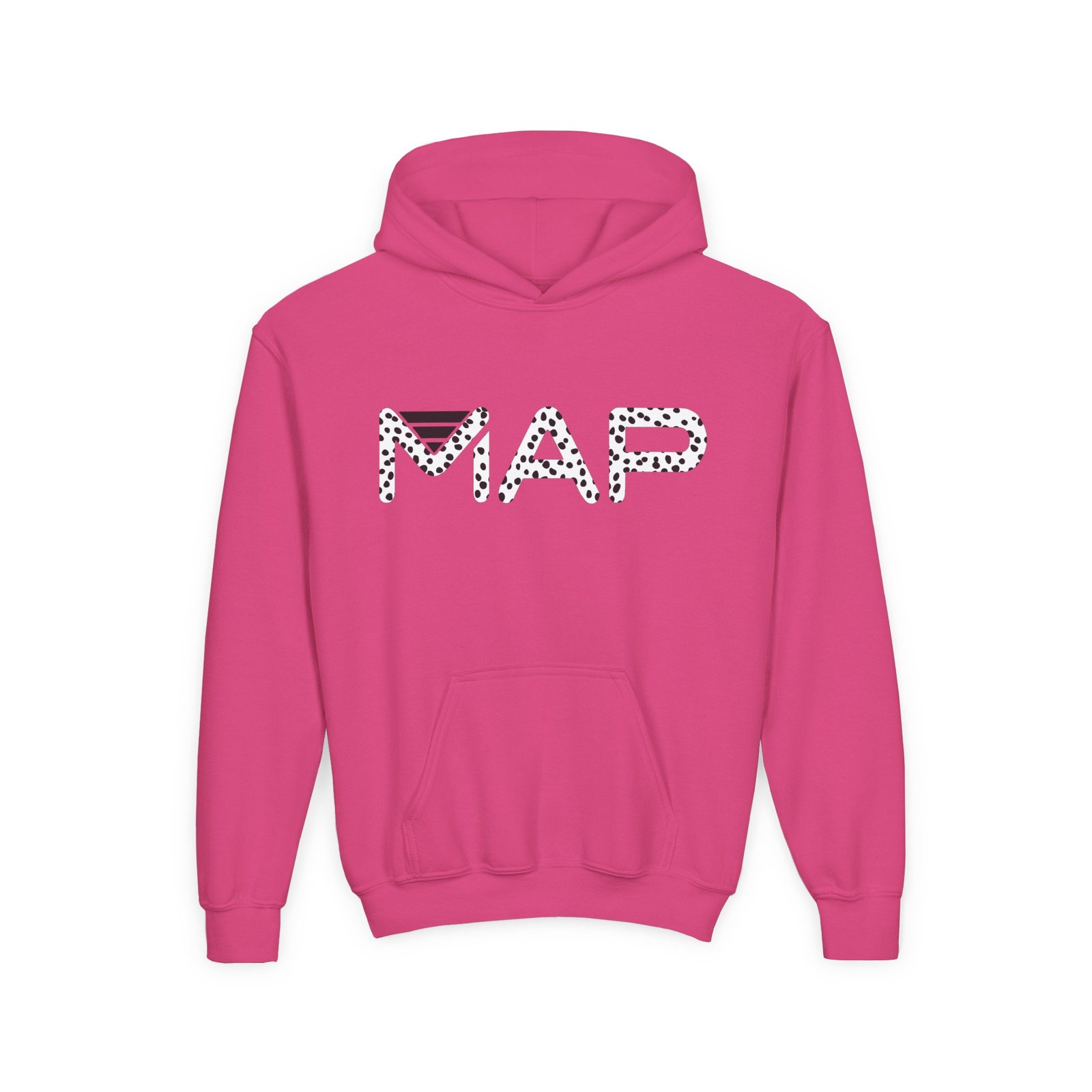 Stylish Youth Hoodie with MAP Design, Cozy Pullover for Teens, Perfect for Casual Wear, Gifts for Birthdays, Holidays - Image 8