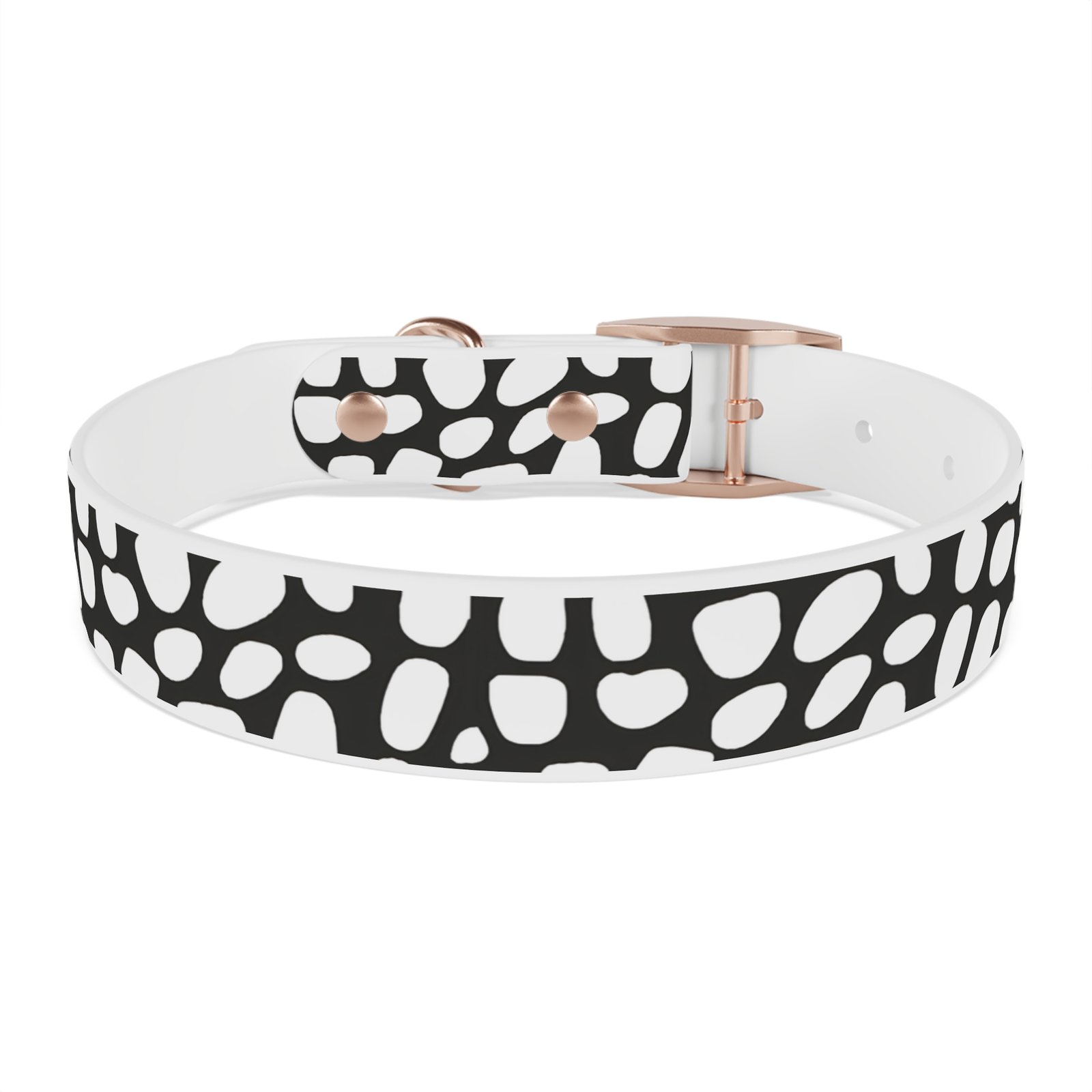 Stylish Dog Collar, Trendy Pet Accessory, Dog Lover Gift, Custom Pet Gear, Black & White Design - Image 10