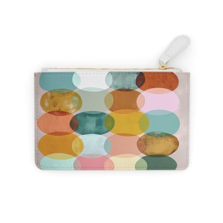 Vibrant Mini Clutch Bag with Colorful Dot Design for Everyday Use, Fashion Accessory, Gift for Her, Evening Bag, Cosmetic Pouch