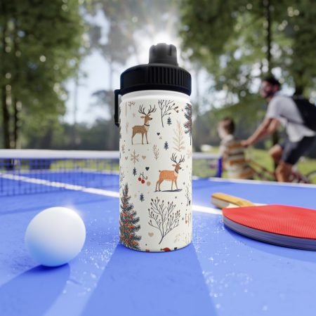 Stainless Steel Water Bottle, Sports Lid