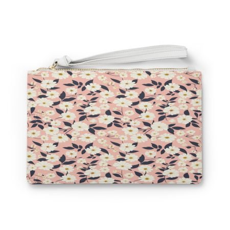 Floral Clutch Bag - Elegant Purse for Everyday Use, Great for Weddings, Parties, Gifts, Night Out