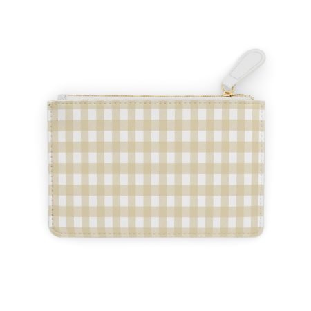 Chic Gingham Mini Clutch Bag | Perfect for Everyday Use, Travel Accessory, Gift for Her, Stylish Organizer, Fashion Statement