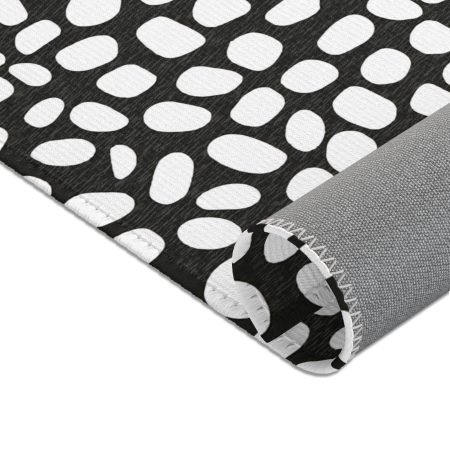 Modern Geometric Area Rug, Stylish Floor Mat for Living Room, Boho Decor, Contemporary Home Accessory, Gift Idea for Housewarming