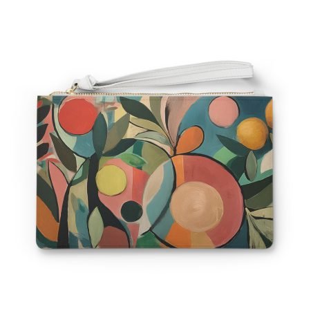 Colorful Clutch Bag - Vibrant Floral Design, Perfect for Parties, Casual Outings, Festivals, Gifts, Accessories