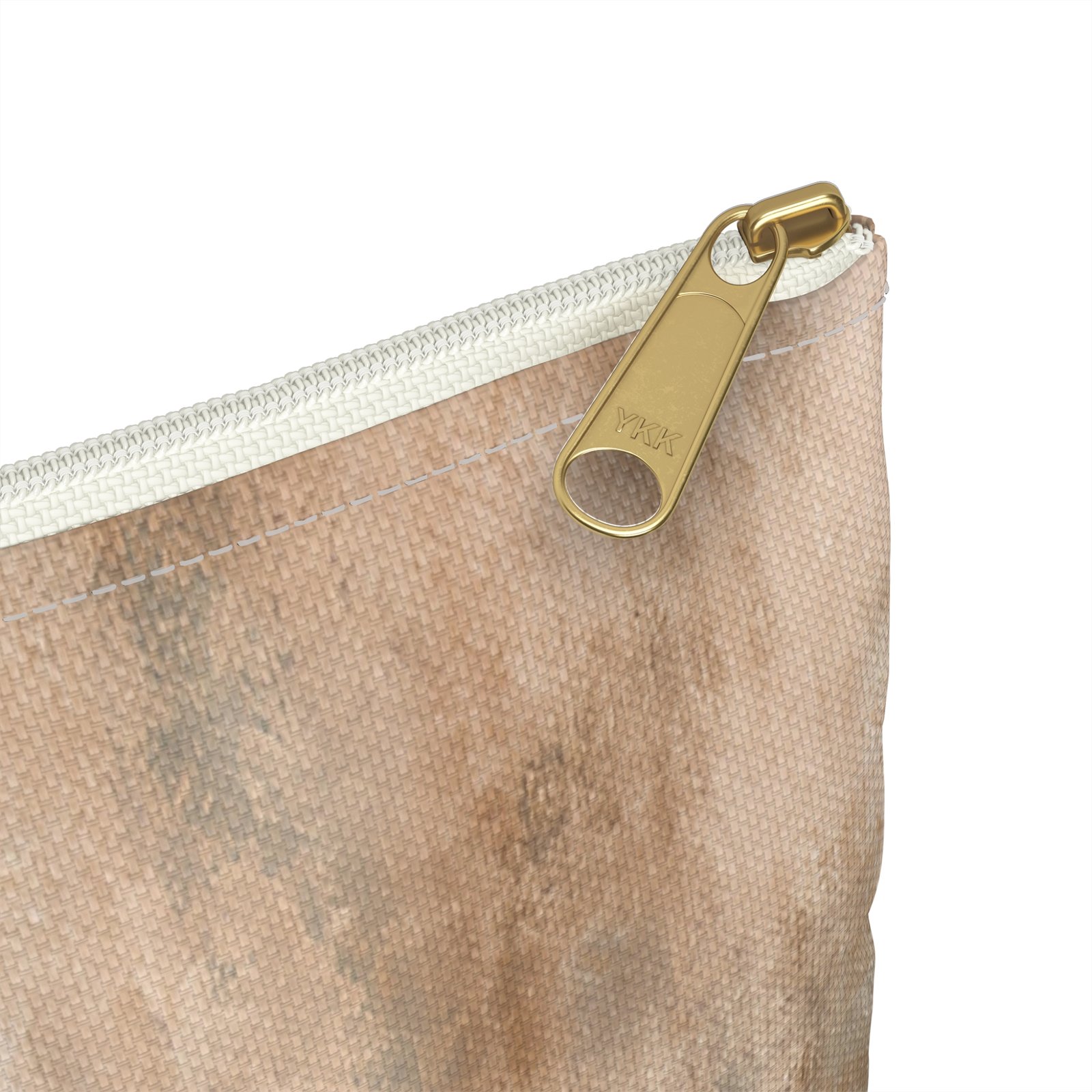 Rustic Chic Accessory Pouch | Earthy Makeup Bag | Travel Organizer | Gift for Her | Everyday Purse Essentials | Neutral Toned Zipper Pouch - Image 16