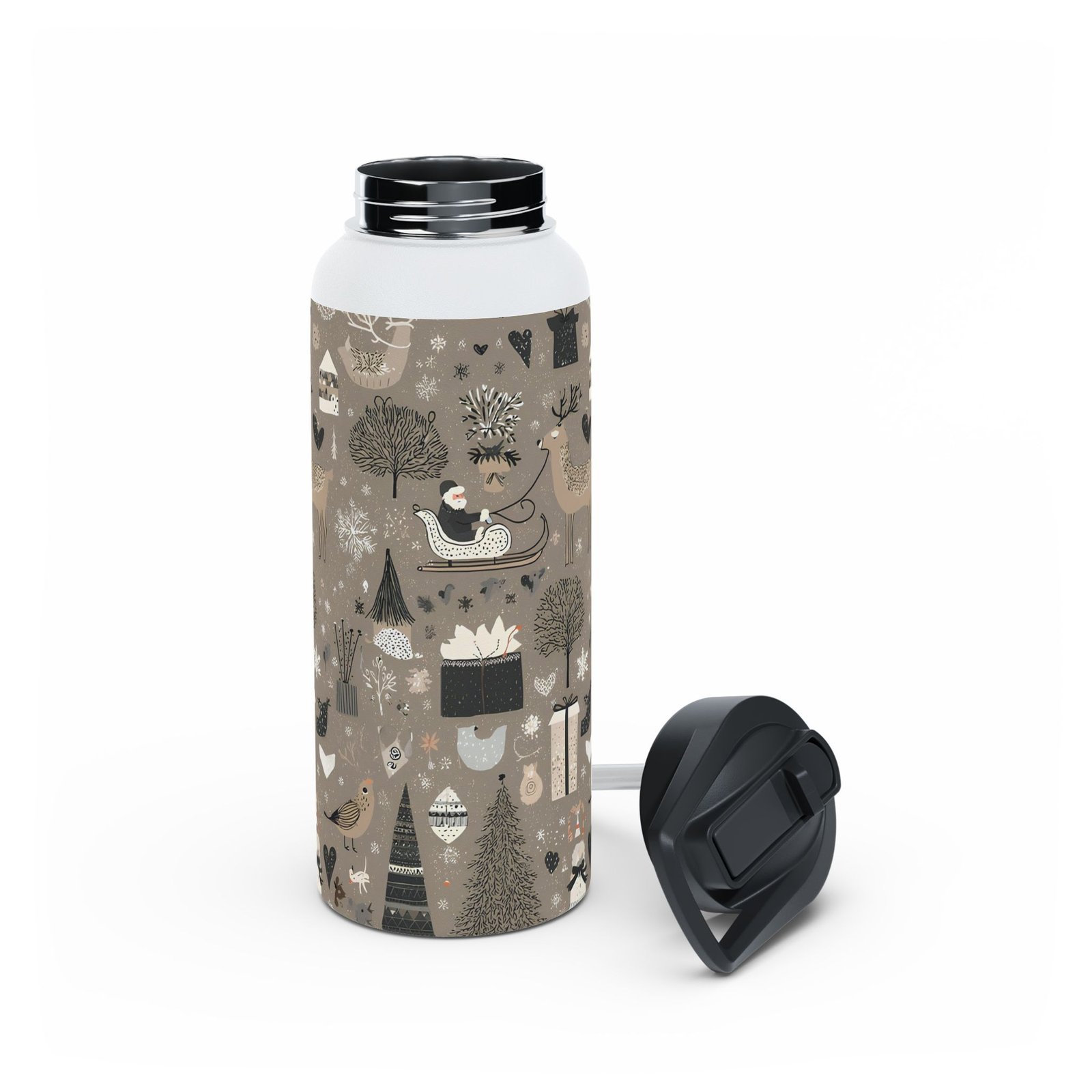 Stainless Steel Water Bottle, Standard Lid - Image 15
