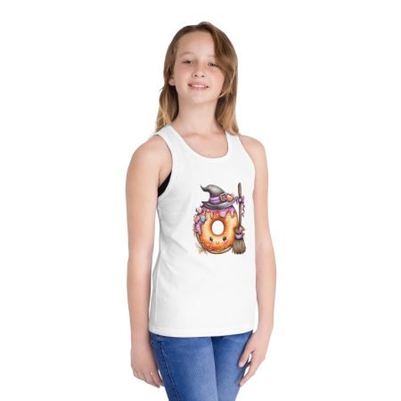 Adorable Halloween Donut Kid's Jersey Tank Top, Cute Halloween Apparel, Kids' Festive Clothing, Trick or Treat Shirt, Fall Celebration [...]