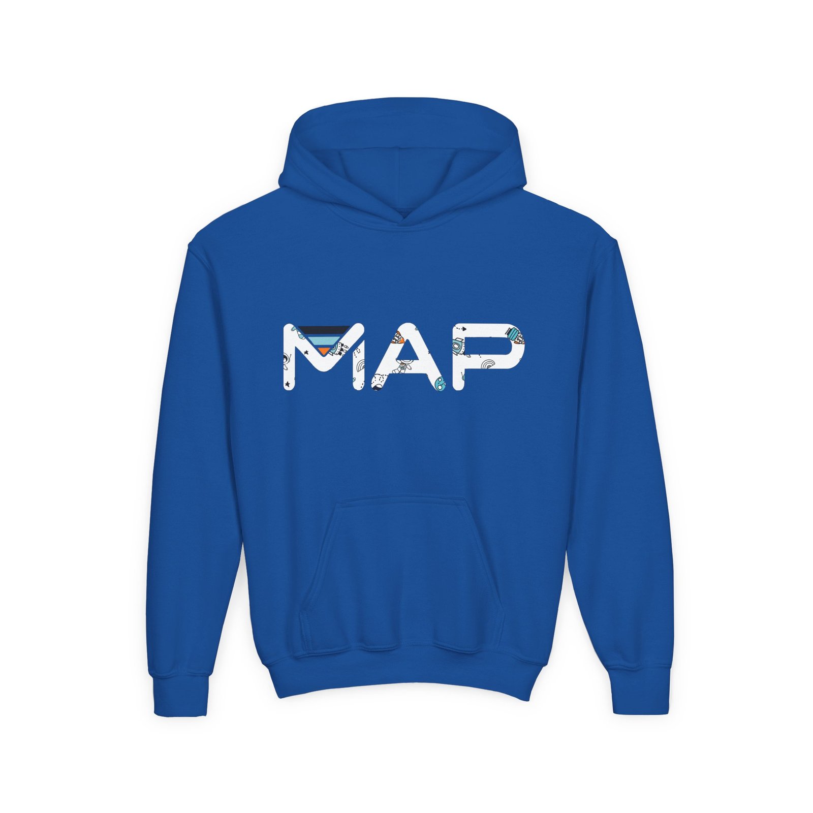 Cozy Adventure Youth Hooded Sweatshirt - Perfect for Casual Outings, Gifts for Kids, Outdoor Fun, Birthdays, School Events - Image 5