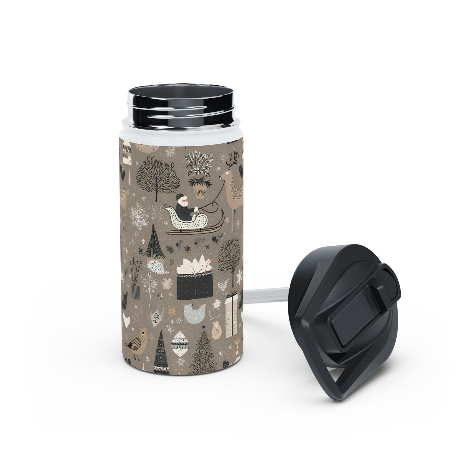 Stainless Steel Water Bottle, Standard Lid - Image 5