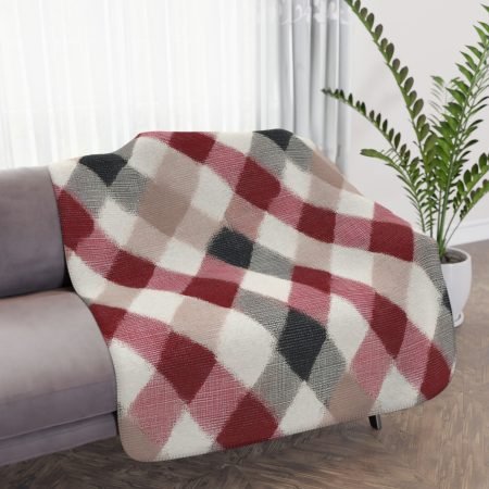 Cozy Tan Sherpa Blanket | Plush Throw for Warmth, Perfect for Home, Gift, Camping, Celebrations