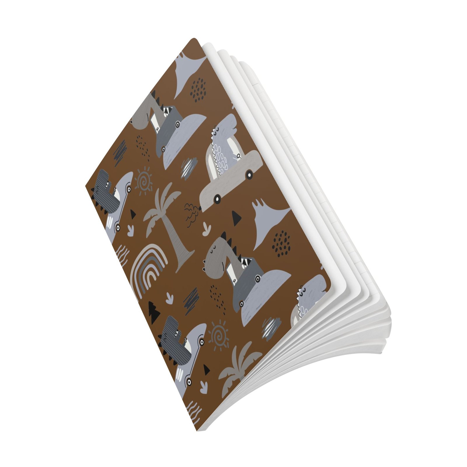 Dinosaur Adventure Softcover Journal | Kids' Journal | Cute Notebook | School Supplies | Fun Writing Journal - Image 2