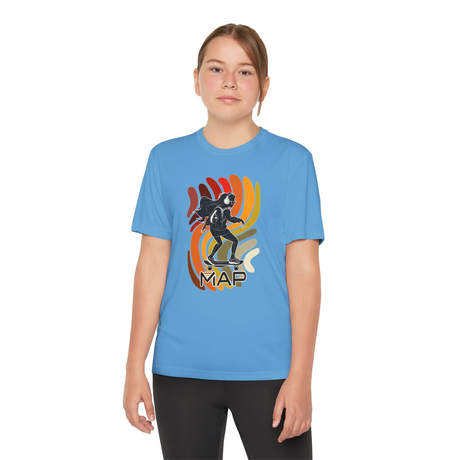 Youth Adventure Tee - Perfect for Active Kids, Sportswear, Birthday Gift, Summer Fun, Skateboarding Shirt - Image 16