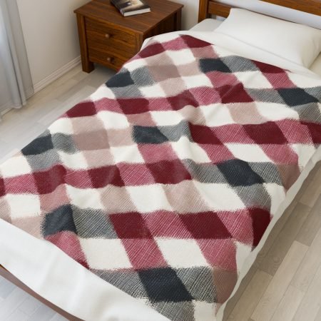 Cozy Velveteen Plush Blanket - Perfect for Home Decor, Gift Ideas, Warmth, Cozy Nights, Holidays