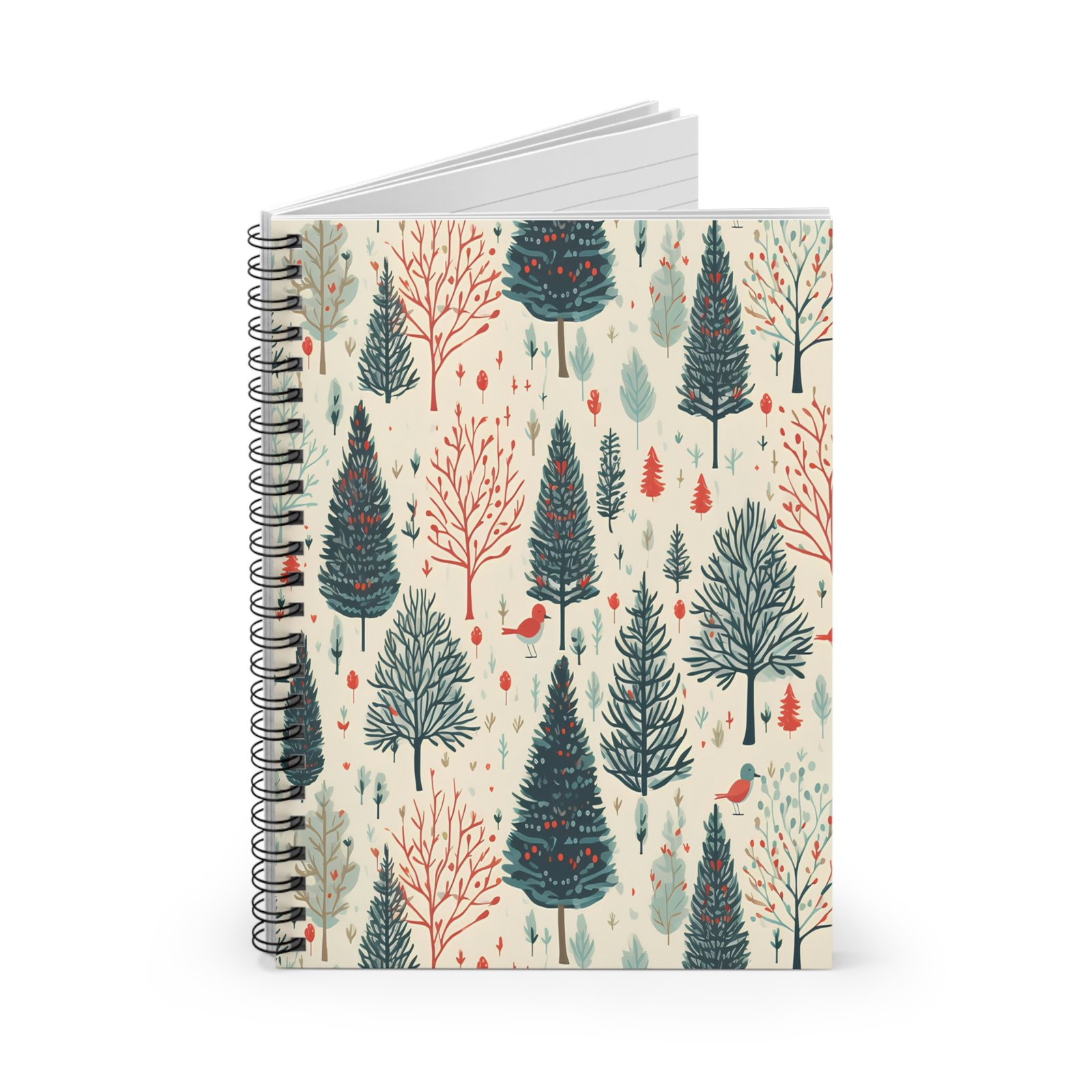 Nature-Inspired Spiral Notebook for Journaling, School, Gifts, Organization, Christmas, Outdoor Lovers - Image 2