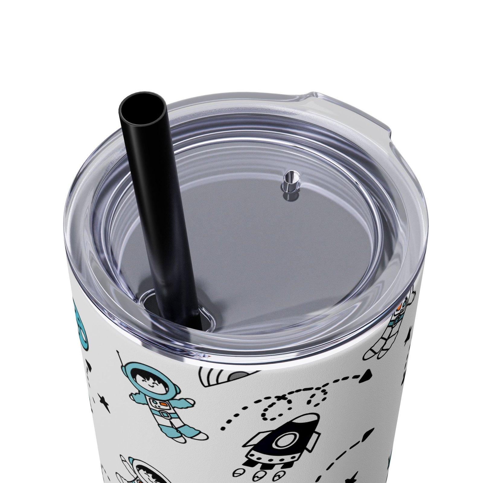 Skinny Tumbler with Straw, 20oz - Image 3