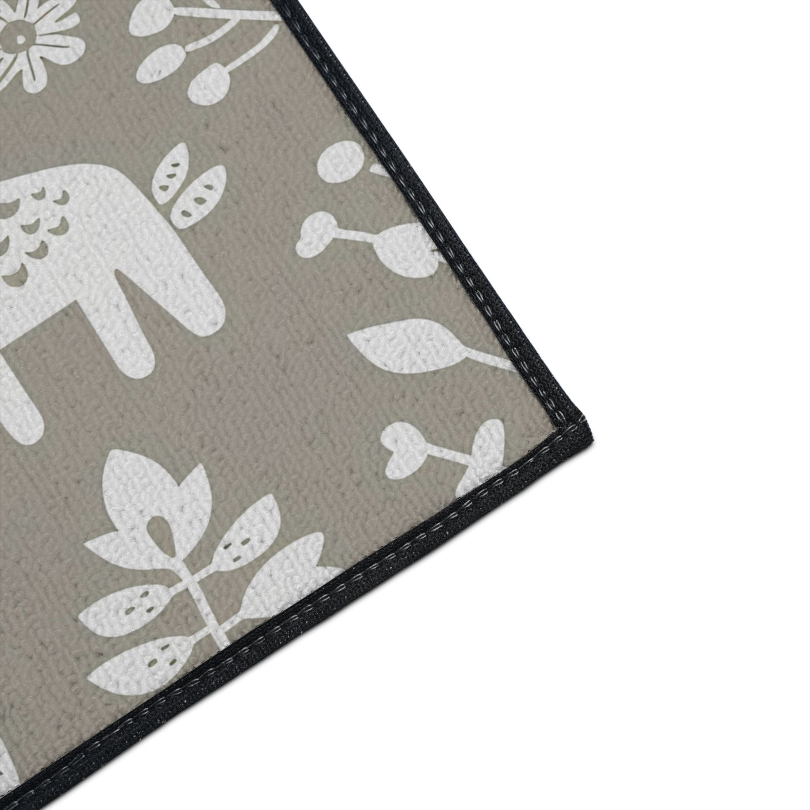 Chic Floral Heavy Duty Floor Mat for Home Decor, Outdoor Rug, Kitchen Mat, Eco-Friendly Flooring, Cute Animal Design - Image 15